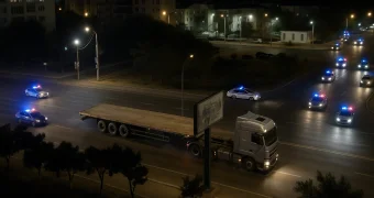 Погоня в стиле GTA в Актау: водителя фуры лишили прав