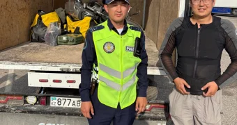 Полиция Мангистау помогла туристу из Китая