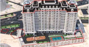 В строящемся жилом комплексе в Актау выявили нарушения и отклонения от плана объекта