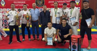 В тройке лучших оказались бойцы из Мангистау на чемпионате по рукопашному бою