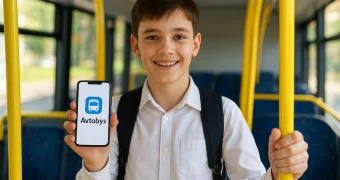 Школьники Актау смогут пользоваться виртуальной картой для поездок в автобусах