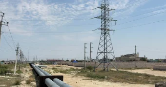 В Актау обновляют электрические сети