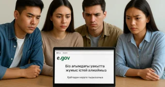 Из-за сбоя на Egov у абитуриентов Мангистау возникли проблемы с подачей документов