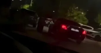 Полиция Астаны устроила погоню за иностранцем-нелегалом на Mercedes (видео)