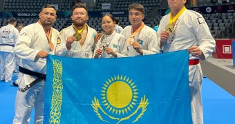 Мангистауские борцы джиу-джитсу выиграли пять медалей на Кубке мира в Хорватии