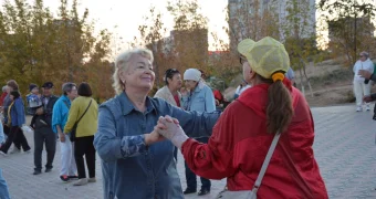 Танцплощадка в Актау под открытым небом возрождается по желанию горожан