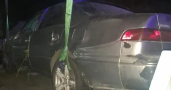 В Алматы среди зарослей парка извлекли машину с телом неизвестного