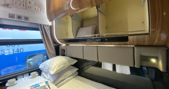 В РЖД появятся вагоны с двухметровыми полками и гладильной доской