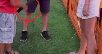 В Астане шестилетний мальчик угрожал девочке ножом на детской площадке