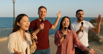 Вечер караоке под открытым небом для всех желающих пройдет в Актау