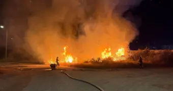 Сразу два инцидента с пожарами произошли в Мангистау в ночь на 4 сентября