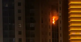 Двухкомнатная квартира сгорела в Актау