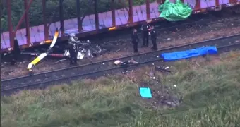 В США разбился вертолёт: выживших нет