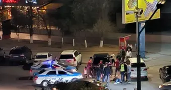 Пьяный мужчина стал причиной вызова полиции в Актау (видео)