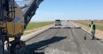 Реконструкция провалилась: новая дорога Атырау – Астрахань разваливается