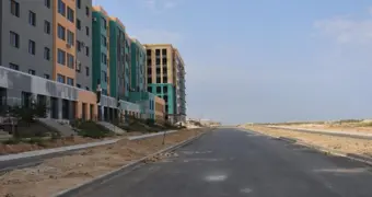 В новых микрорайонах Актау ведётся прокладка инженерных сетей