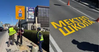 Какие работы проводятся в Актау по обновлению дорожной инфраструктуры