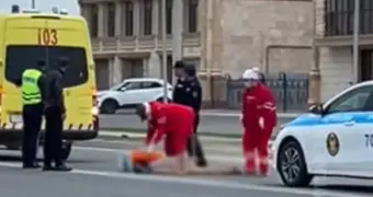 Легковой автомобиль сбил мужчину в Актау