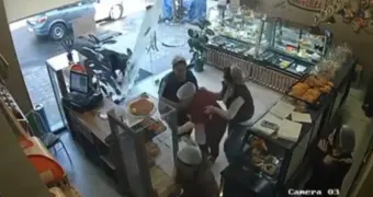 Буйвол устроил террор в Азербайджане (видео)