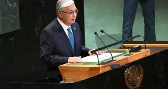 Токаев призвал ООН к срочным мерам по спасению Каспийского моря