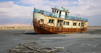 В Иране исчезло крупнейшее солёное озеро Азии