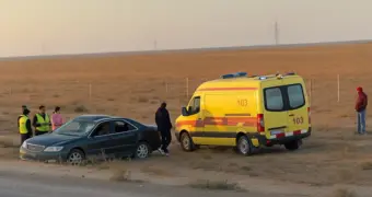 Автомобиль вылетел с дороги на трассе Актау-Акшукур