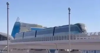 В Астане в тестовом режиме запустили LRT