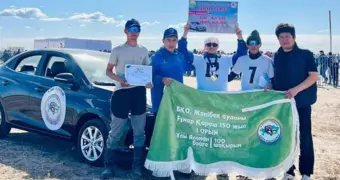 Наездник и скакун из Шетпе одержали победу в аламан-байге и выиграли автомобиль