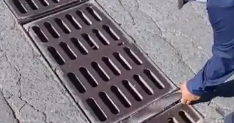 Ливневку удалось починить только со второй попытки в Актау