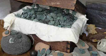 На затонувшем 300 лет назад корабле моряки обнаружили клад стоимостью $1 млн