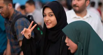 Иранские женщины получили право выбора