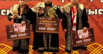 Два богатыря из Мангистау завоевали путевку на «Қазақстан Барысы»