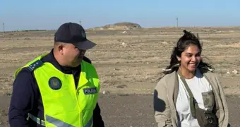 Полицейские Мангистау помогли туристам из Малайзии вернуть утерянный телефон