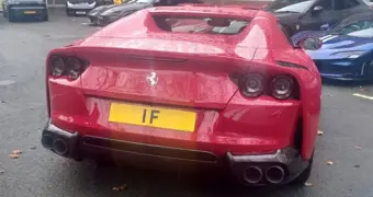 Редкий британский госномер могут продать за рекордные 1,6 млн долларов