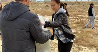 В Бейнеуском районе на субботник вышли около 700 человек