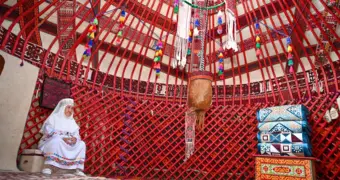 Особый подарок от Мангистау ТЮРКСОЙ: в Анкаре установлена казахская юрта