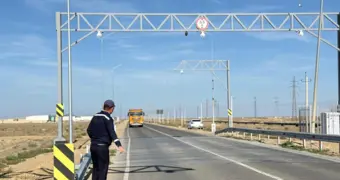 Автоматизированная система взвешивания автомобилей появилась на двух трассах Мангистау