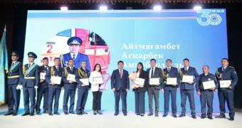 Аким Мангистауской области Нурдаулет Килыбай поздравил спасателей региона с профессиональным праздником