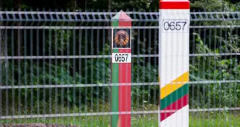 Литва закрыла границу с Белоруссией