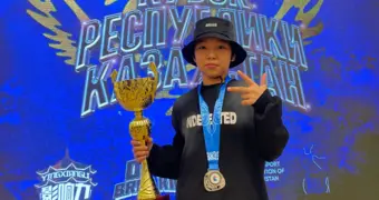 Школьница из Актау взяла «серебро» по брейкингу на Кубке страны