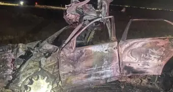 Мотоциклист врезался в Mercedes: авария в Мангистау закончилась смертью двух человек