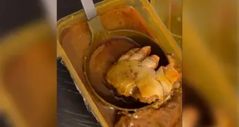 Женщина перепутала мясо краба в своем блюде с человеческой ногой и вызвала полицию