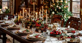 Почему нельзя сидеть в углу за новогодним столом: странная примета Года Лошади