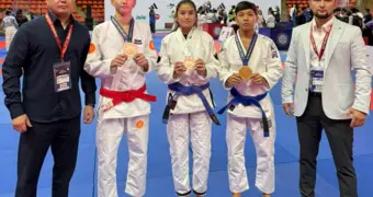 Спортсмены Мангистау завоевали медали на чемпионате мира по джиу-джитсу в Таиланде