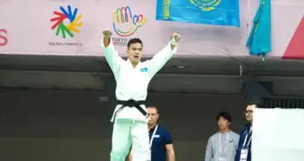 Спортсмен из Мангистау завоевал историческое «золото» на Сурдлимпиаде