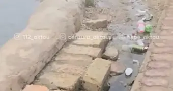 Хуже, чем на свалке: житель Мангистау показал удручающее состояние горячего источника