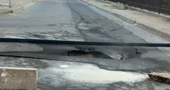 В Актау прорыв на трубопроводе стал причиной аварии