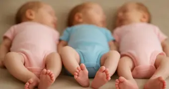 В роддоме Актау родилась тройня: мама и малыши чувствуют себя хорошо