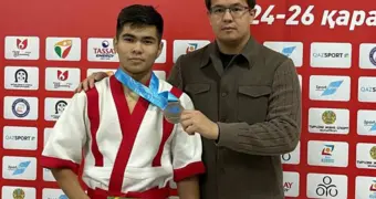 Борец из Мангистау взял «бронзу» на чемпионате страны