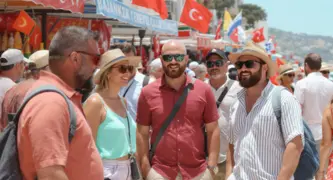 Турист из Литвы шокирован обращением турецкого инструктора